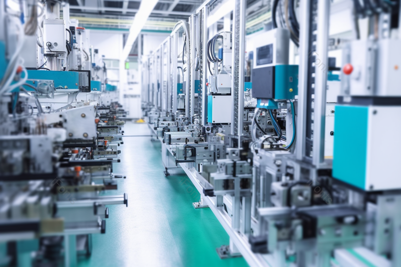 全自动高科技工厂车间摄影实拍,高清,摄影图,摄影图片,图片大全,摄影图免费下载